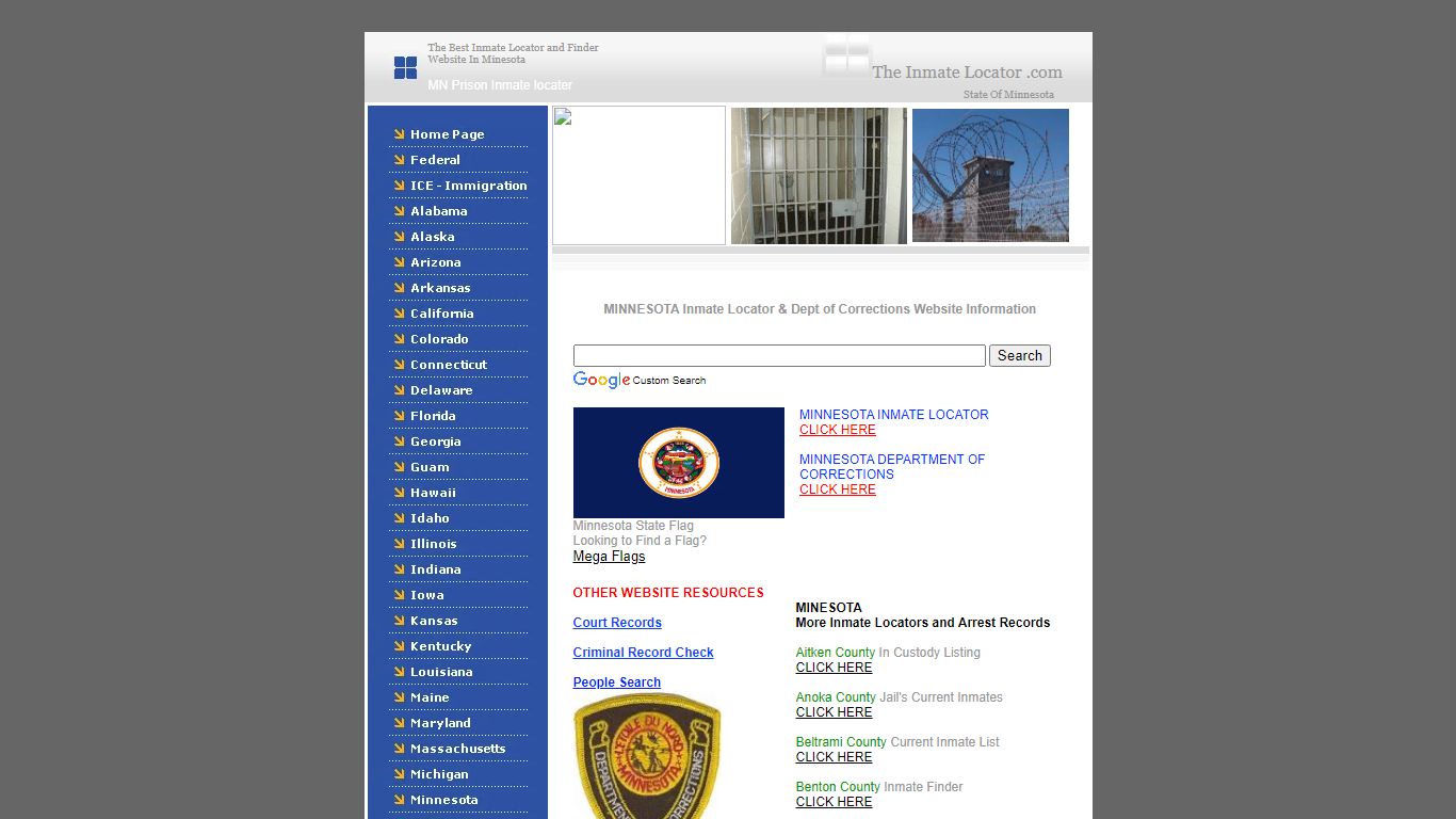 Minnesota Inmate Locator & Minnesota DOC, find and locate inmates